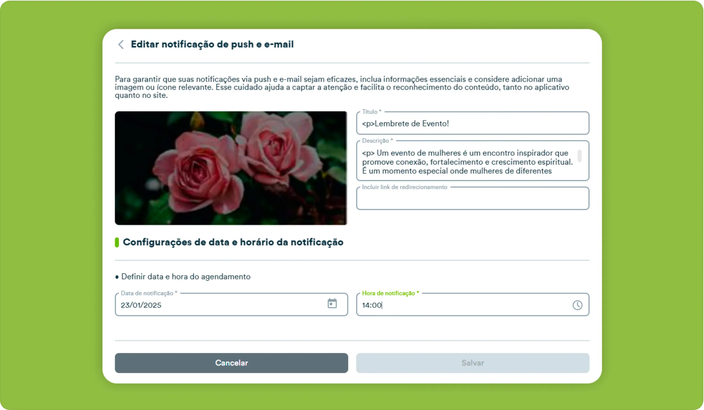 Atualizações no módulo de eventos para uma gestão ainda mais eficiente