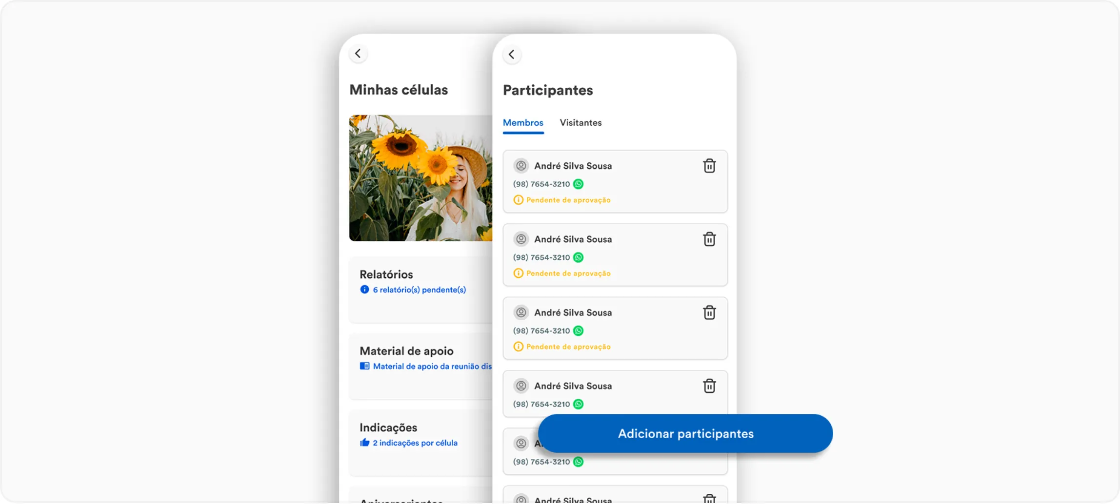 Mais controle e menos duplicidade na gestão de células